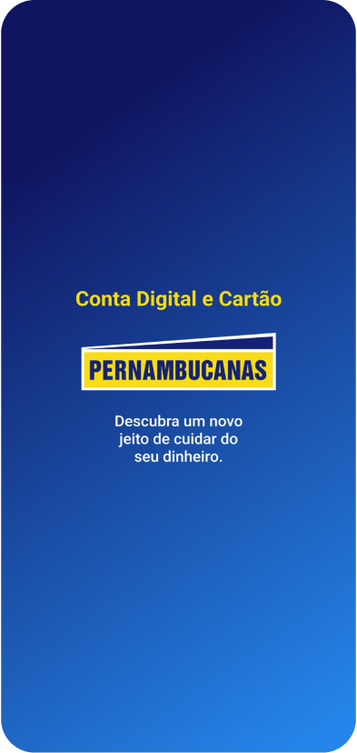 Tela do aplicativo Pernambucanas — Pernambucanas Pay