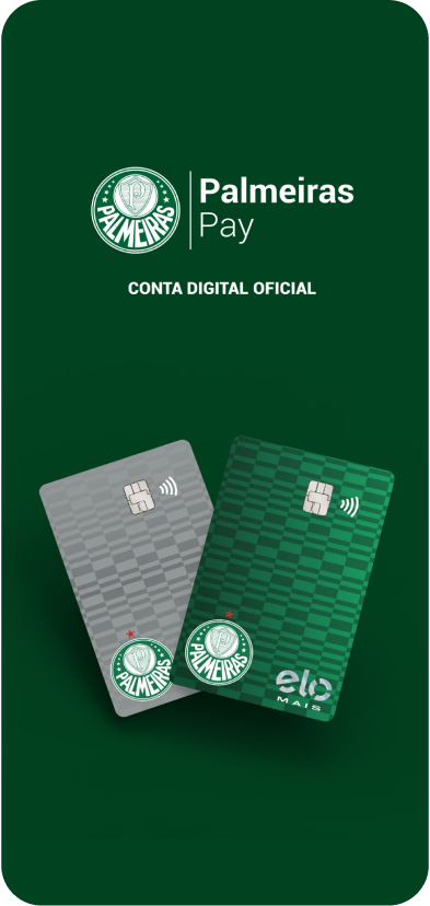 Tela do aplicativo Pernambucanas — Palmeiras Pay